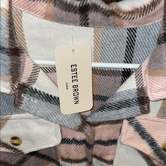 NWT Flannel Jacket❤️❤️❤️❤️❤️❤️ - Picture 3 of 8